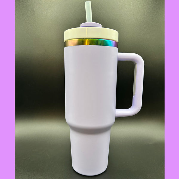 Laser Ready 40oz Multicolour Undercoat Tumbler