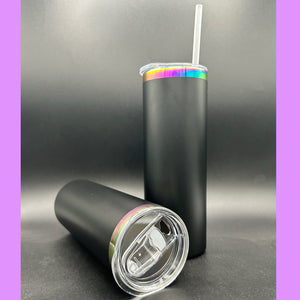 Laser Ready 20oz Skinny/Straight Multicolour Undercoat Tumbler