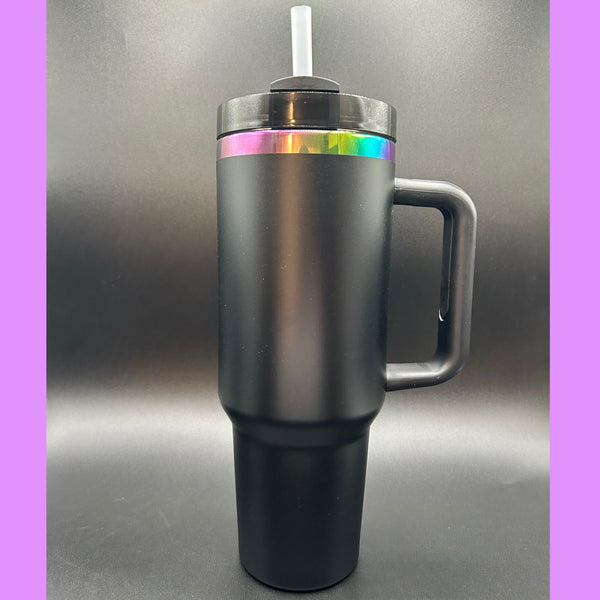 Laser Ready 40oz Multicolour Undercoat Tumbler