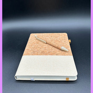 Laser Ready Cork/Fabric Notebook